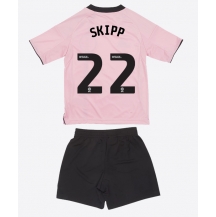 Leicester City Oliver Skipp #22 Derde tenue Kids 2025-26 Korte Mouwen (+ broek)