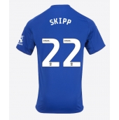 Leicester City Oliver Skipp #22 Thuis tenue 2025-26 Korte Mouwen