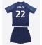Leicester City Oliver Skipp #22 Uit tenue Kids 2025-26 Korte Mouwen (+ broek)