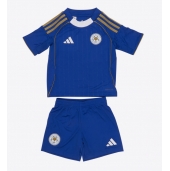 Leicester City Thuis tenue Kids 2025-26 Korte Mouwen (+ broek)