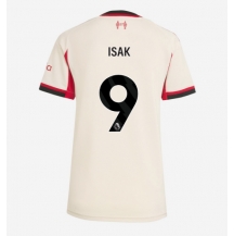 Liverpool Alexander Isak #9 Uit tenue Dames 2025-26 Korte Mouwen