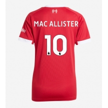 Liverpool Alexis Mac Allister #10 Thuis tenue Dames 2025-26 Korte Mouwen