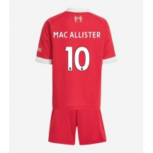 Liverpool Alexis Mac Allister #10 Thuis tenue Kids 2025-26 Korte Mouwen (+ broek)