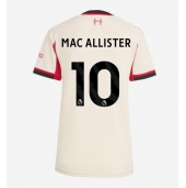 Liverpool Alexis Mac Allister #10 Uit tenue Dames 2025-26 Korte Mouwen