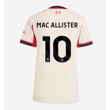 Liverpool Alexis Mac Allister #10 Uit tenue Dames 2025-26 Korte Mouwen