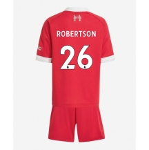 Liverpool Andrew Robertson #26 Thuis tenue Kids 2025-26 Korte Mouwen (+ broek)