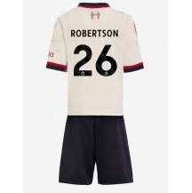 Liverpool Andrew Robertson #26 Uit tenue Kids 2025-26 Korte Mouwen (+ broek)