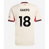 Liverpool Cody Gakpo #18 Uit tenue 2025-26 Korte Mouwen