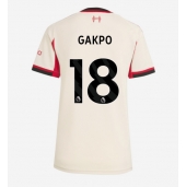Liverpool Cody Gakpo #18 Uit tenue Dames 2025-26 Korte Mouwen