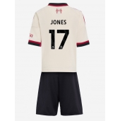 Liverpool Curtis Jones #17 Uit tenue Kids 2025-26 Korte Mouwen (+ broek)