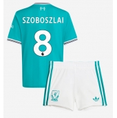 Liverpool Dominik Szoboszlai #8 Derde tenue Kids 2025-26 Korte Mouwen (+ broek)