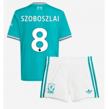 Liverpool Dominik Szoboszlai #8 Derde tenue Kids 2025-26 Korte Mouwen (+ broek)
