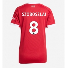 Liverpool Dominik Szoboszlai #8 Thuis tenue Dames 2025-26 Korte Mouwen