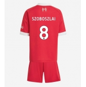 Liverpool Dominik Szoboszlai #8 Thuis tenue Kids 2025-26 Korte Mouwen (+ broek)