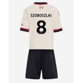 Liverpool Dominik Szoboszlai #8 Uit tenue Kids 2025-26 Korte Mouwen (+ broek)