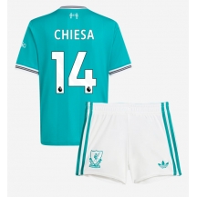 Liverpool Federico Chiesa #14 Derde tenue Kids 2025-26 Korte Mouwen (+ broek)