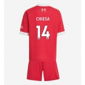 Liverpool Federico Chiesa #14 Thuis tenue Kids 2025-26 Korte Mouwen (+ broek)