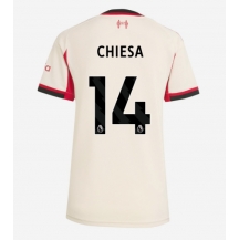Liverpool Federico Chiesa #14 Uit tenue Dames 2025-26 Korte Mouwen