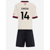 Liverpool Federico Chiesa #14 Uit tenue Kids 2025-26 Korte Mouwen (+ broek)