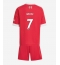 Liverpool Florian Wirtz #7 Thuis tenue Kids 2025-26 Korte Mouwen (+ broek)