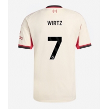 Liverpool Florian Wirtz #7 Uit tenue 2025-26 Korte Mouwen