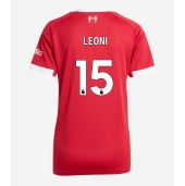 Liverpool Giovanni Leoni #15 Thuis tenue Dames 2025-26 Korte Mouwen