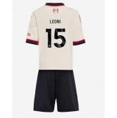 Liverpool Giovanni Leoni #15 Uit tenue Kids 2025-26 Korte Mouwen (+ broek)