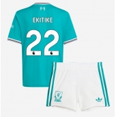Liverpool Hugo Ekitike #22 Derde tenue Kids 2025-26 Korte Mouwen (+ broek)