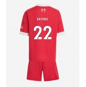 Liverpool Hugo Ekitike #22 Thuis tenue Kids 2025-26 Korte Mouwen (+ broek)