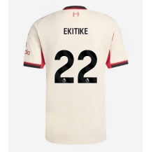 Liverpool Hugo Ekitike #22 Uit tenue 2025-26 Korte Mouwen