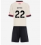 Liverpool Hugo Ekitike #22 Uit tenue Kids 2025-26 Korte Mouwen (+ broek)