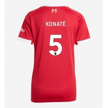 Liverpool Ibrahima Konate #5 Thuis tenue Dames 2025-26 Korte Mouwen