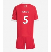Liverpool Ibrahima Konate #5 Thuis tenue Kids 2025-26 Korte Mouwen (+ broek)