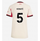 Liverpool Ibrahima Konate #5 Uit tenue Dames 2025-26 Korte Mouwen