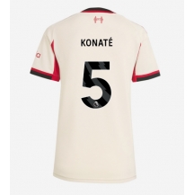 Liverpool Ibrahima Konate #5 Uit tenue Dames 2025-26 Korte Mouwen