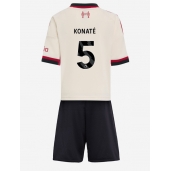 Liverpool Ibrahima Konate #5 Uit tenue Kids 2025-26 Korte Mouwen (+ broek)