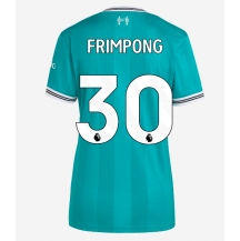 Liverpool Jeremie Frimpong #30 Derde tenue Dames 2025-26 Korte Mouwen