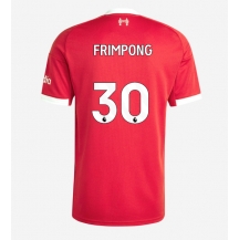 Liverpool Jeremie Frimpong #30 Thuis tenue 2025-26 Korte Mouwen
