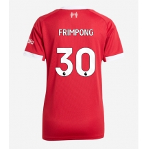 Liverpool Jeremie Frimpong #30 Thuis tenue Dames 2025-26 Korte Mouwen