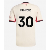 Liverpool Jeremie Frimpong #30 Uit tenue 2025-26 Korte Mouwen