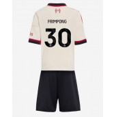 Liverpool Jeremie Frimpong #30 Uit tenue Kids 2025-26 Korte Mouwen (+ broek)