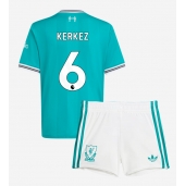 Liverpool Milos Kerkez #6 Derde tenue Kids 2025-26 Korte Mouwen (+ broek)