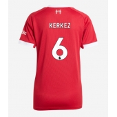 Liverpool Milos Kerkez #6 Thuis tenue Dames 2025-26 Korte Mouwen