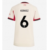 Liverpool Milos Kerkez #6 Uit tenue Dames 2025-26 Korte Mouwen