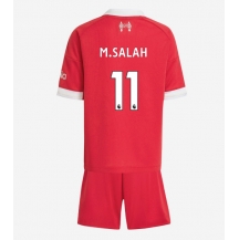 Liverpool Mohamed Salah #11 Thuis tenue Kids 2025-26 Korte Mouwen (+ broek)