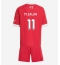 Liverpool Mohamed Salah #11 Thuis tenue Kids 2025-26 Korte Mouwen (+ broek)