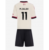Liverpool Mohamed Salah #11 Uit tenue Kids 2025-26 Korte Mouwen (+ broek)