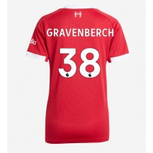 Liverpool Ryan Gravenberch #38 Thuis tenue Dames 2025-26 Korte Mouwen