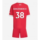 Liverpool Ryan Gravenberch #38 Thuis tenue Kids 2025-26 Korte Mouwen (+ broek)