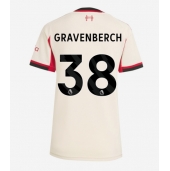 Liverpool Ryan Gravenberch #38 Uit tenue Dames 2025-26 Korte Mouwen